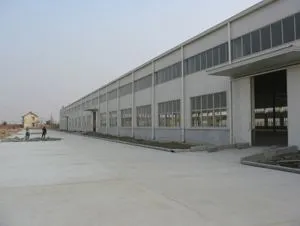 Construção de fábrica de estrutura de aço