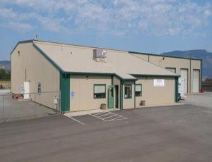 Edifício de casa modular com estrutura de aço